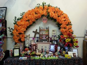 Dia de los Muertos altar