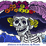 "Lady of the Dead" or La Calavera Catrina.